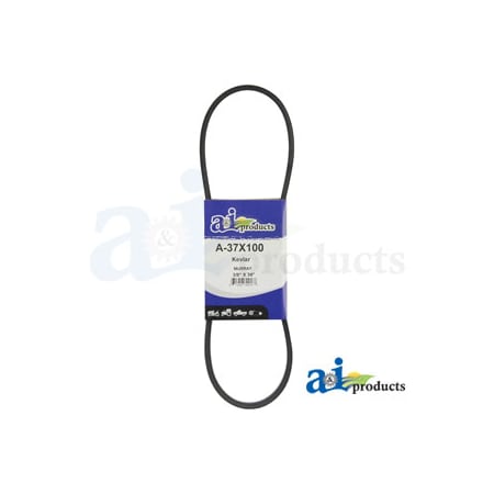 A & I Products Belt, Drive 15" x4" x0.5" A-37X100